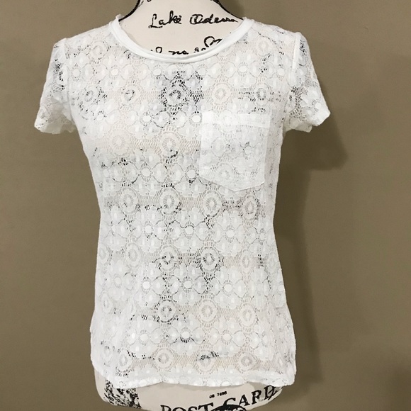 H&M Tops - H&M | Lace Top — Size 4